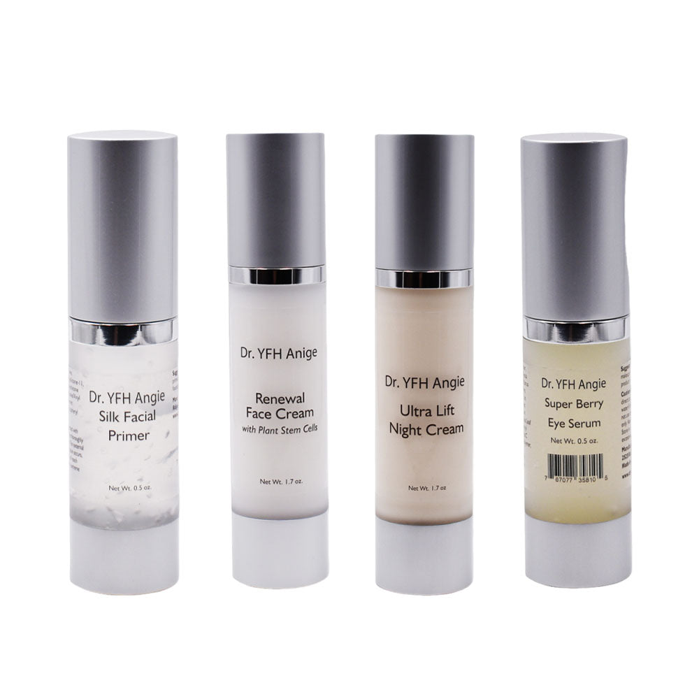 Dr. YFH Angie Basic Skincare Four-Piece Set for Oily Skin